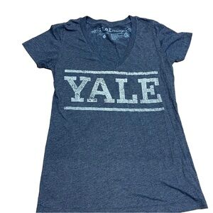L.O.L. Vintage Women's Dark Blue Graphic V-Neck Tee